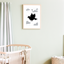 Load image into Gallery viewer, Blackbird Art Print