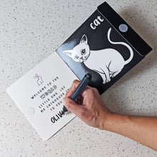 Load image into Gallery viewer, Welcome To The World Little One Black and White Baby Book