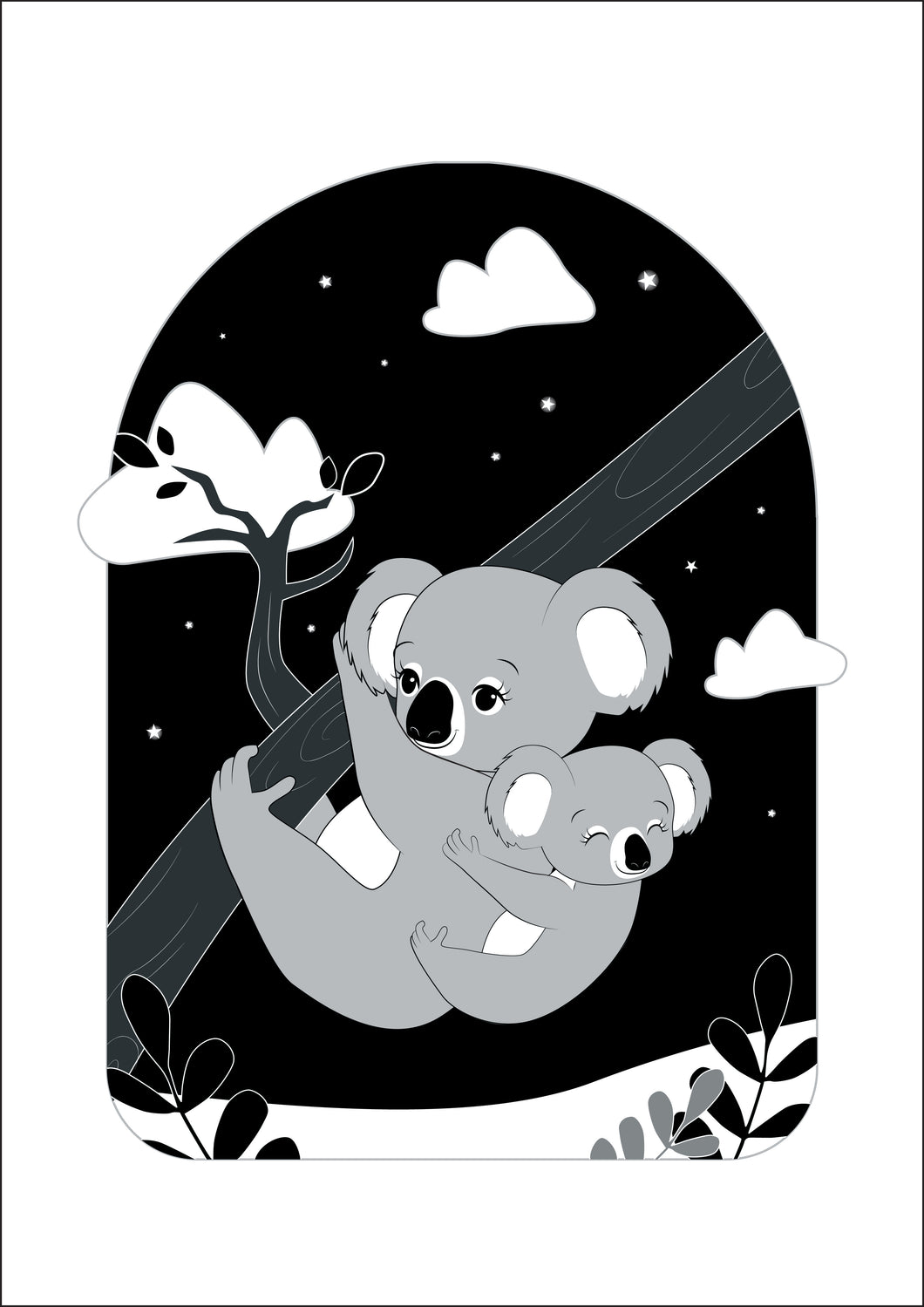 Koala Art Print