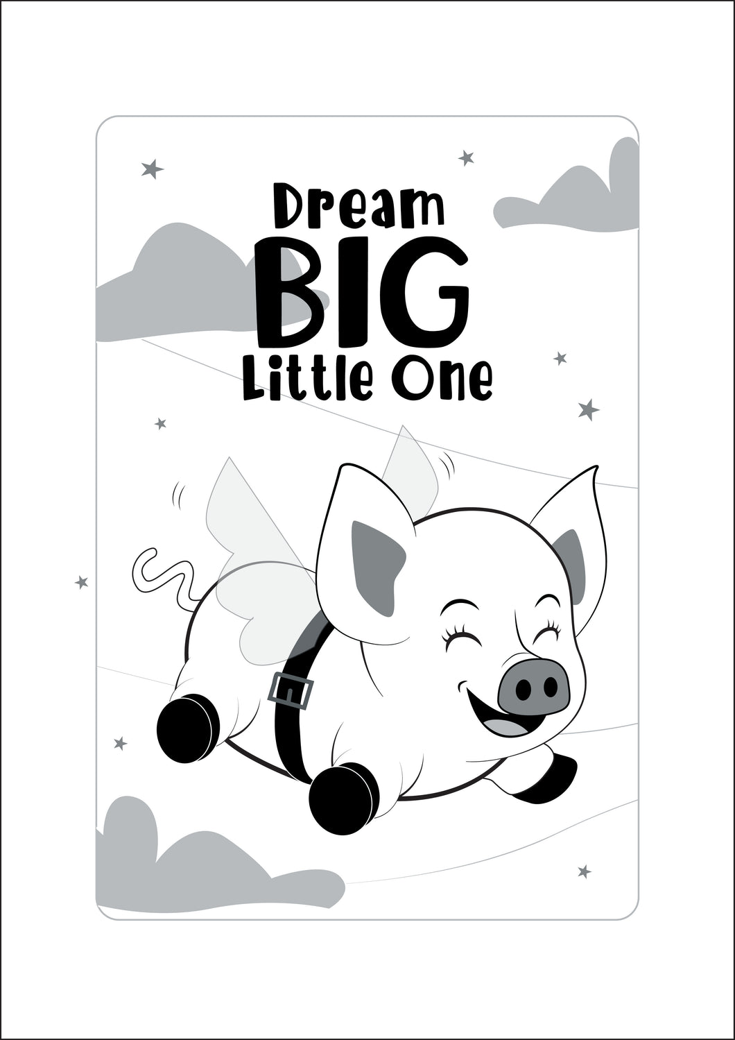 Dream Big Little One Art Print