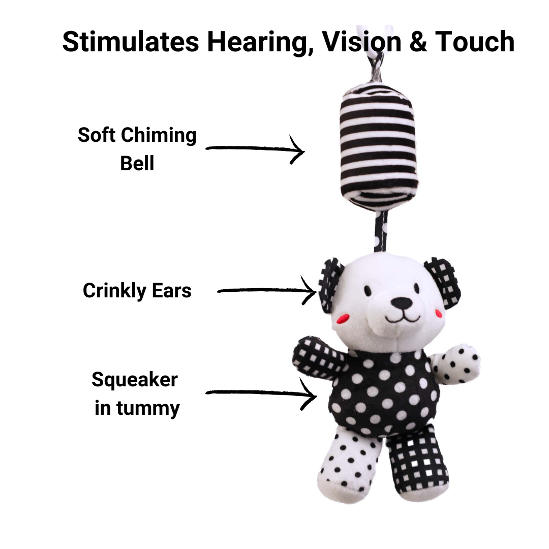 Hanging Plush Toy - "Brooklyn the Bear"