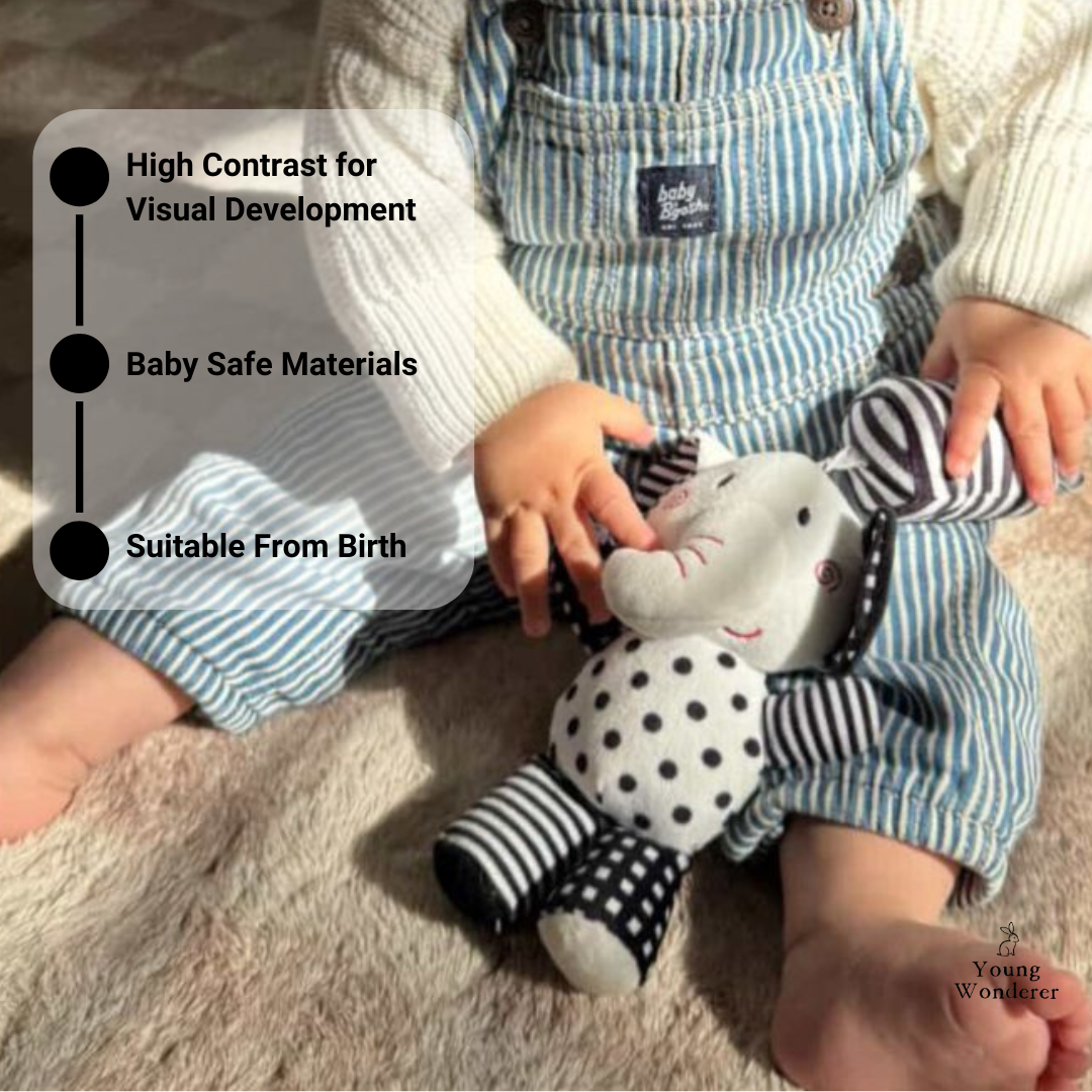 Hanging Plush Toy - "Eli the Elephant"