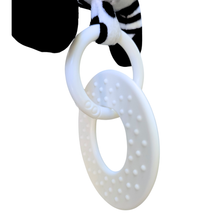 Load image into Gallery viewer, Ziggy the Zebra – High Contrast Sensory Hanging Toy
